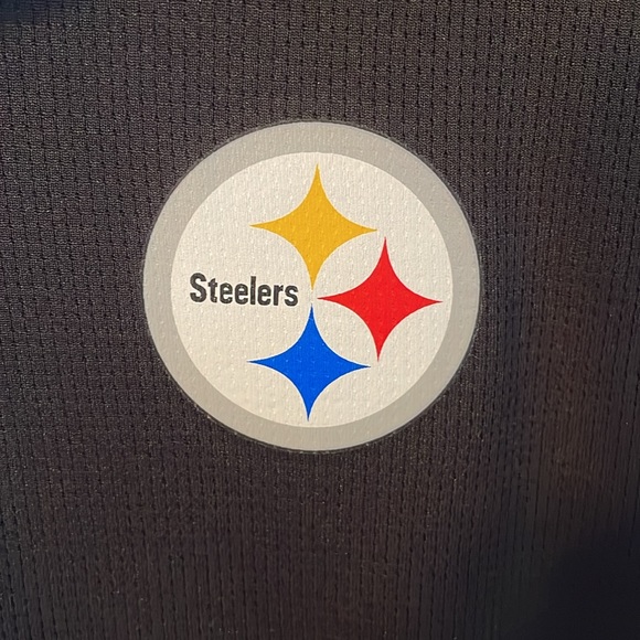 Pittsburgh Steelers Men’s Polo Majestic Medium - Picture 2 of 6